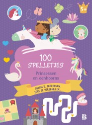 100 spelletjes 5+ Prinsessen en eenhoorns