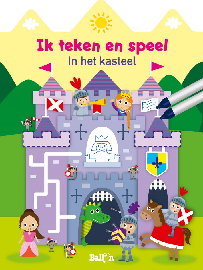 Ik teken en speel - In het kasteel