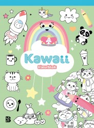 Kawaii kleurblok