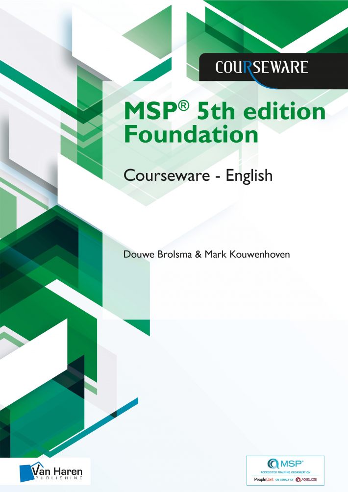 MSP® 5th edition Foundation Courseware - English • MSP® 5th edition Foundation Courseware - English • MSP® 5th edition Foundation Courseware - English
