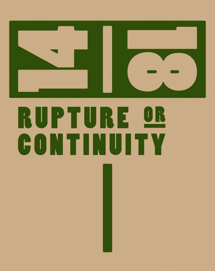 14/18 – Rupture or Continuity