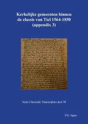 Kerkelijke gemeenten binnen de classis van Tiel 1558-1776