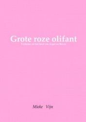 Grote roze olifant