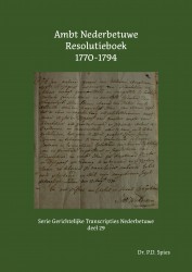 Ambt Nederbetuwe Resolutieboek 1770-1794