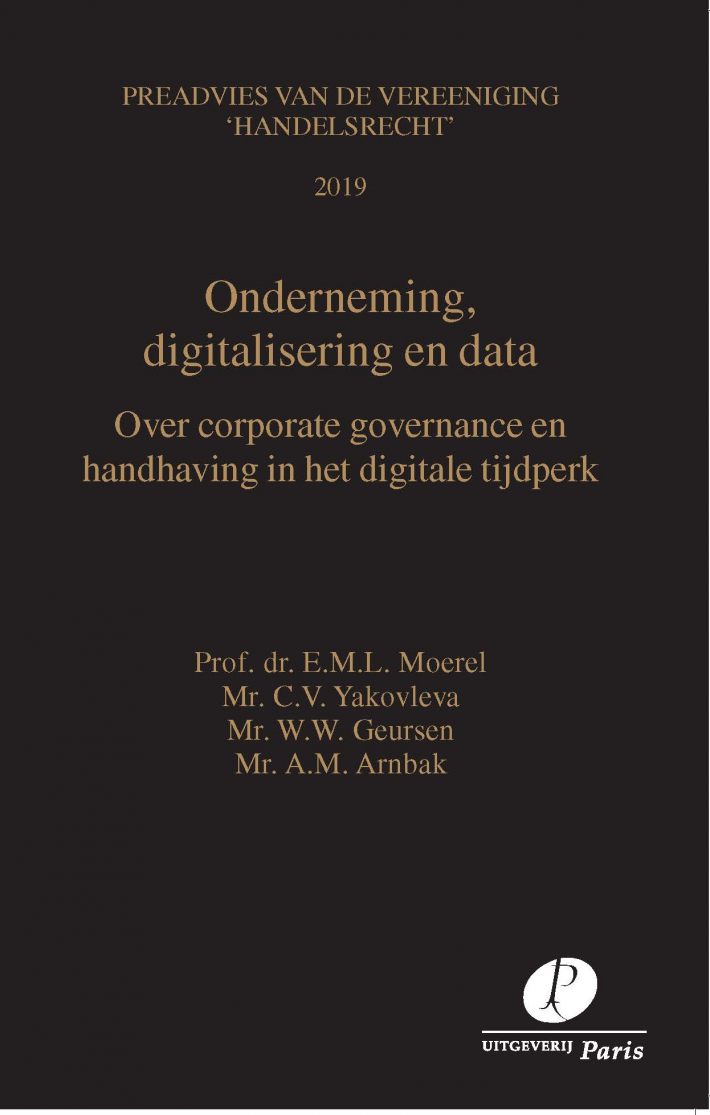 Onderneming, digitalisering en data