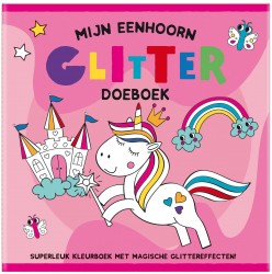 Mijn Eenhoorn Glitter Doeboek - (set van 4)