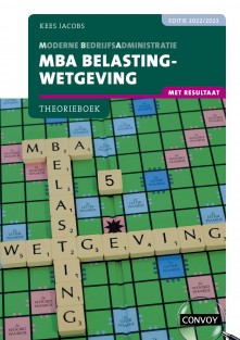 MBA Belastingwetgeving met resultaat