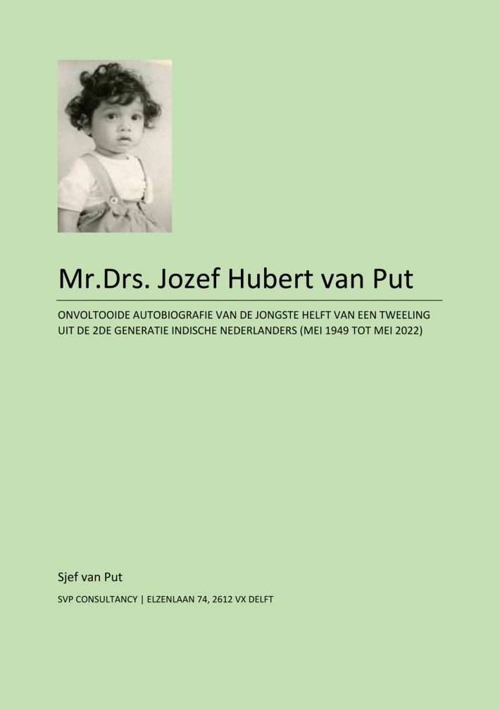 Mr.Drs. Jozef Hubert van Put - levensverhaal
