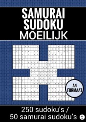 Sudoku Moeilijk: Samurai Sudoku Puzzels - nr. 26