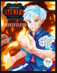 Kleuren met stickers - Mangafiguren Kleuren met stickers - Mangafiguren