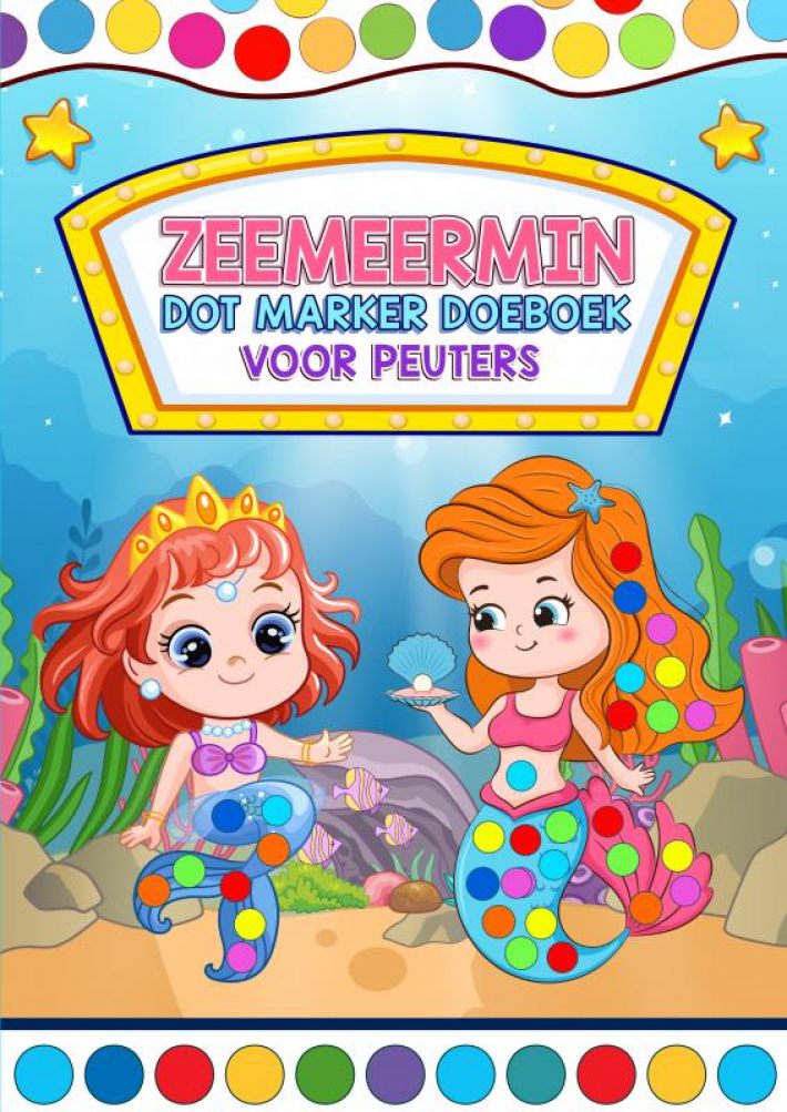 Zeemeermin Dot Marker - Doeboek voor Peuters