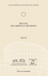 Recueil des arrêts et décisions Volume 2015-II