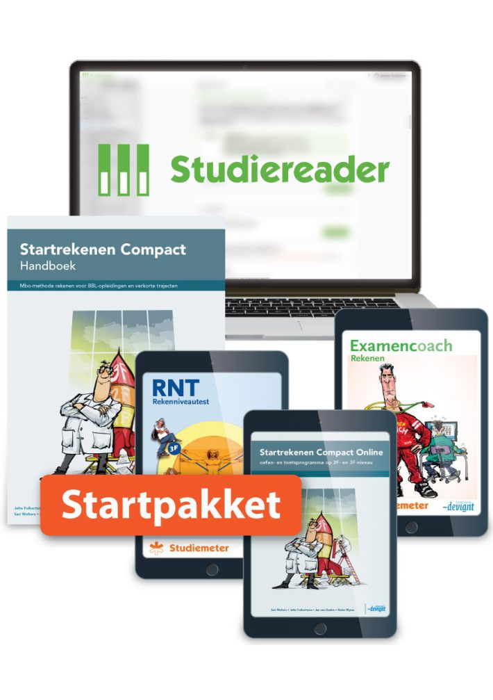 Studiereader Startrekenen Compact Startpakket