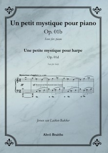 Op. 1b Un petit mystique pour piano