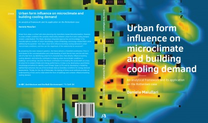 Urban form influence on microclimate and building cooling demand