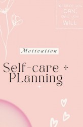 Self care planner