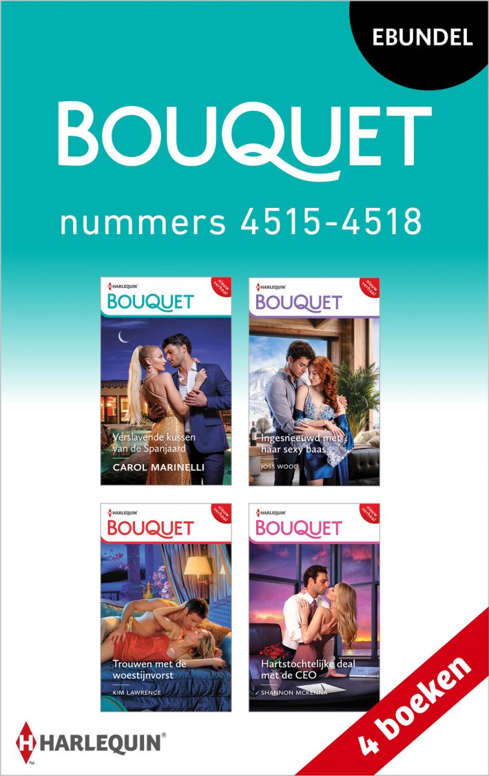 Bouquet e-bundel nummers 4515 - 4518