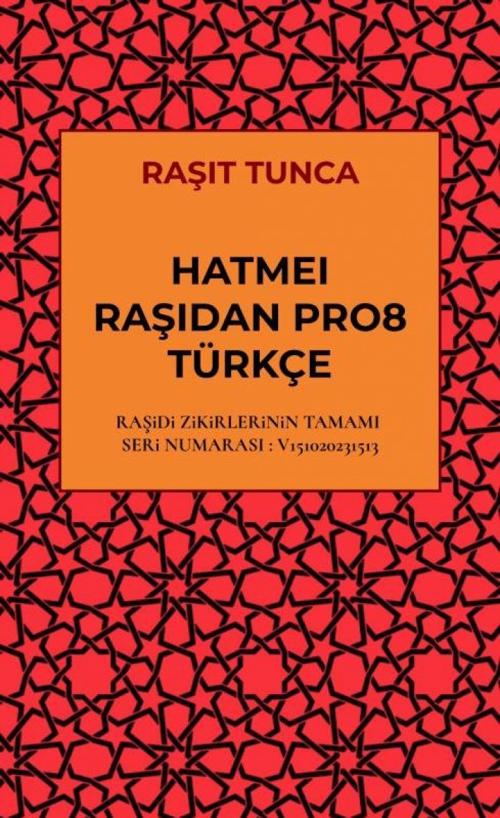 HATMEi RAŞiDAN PRO8 TÜRKÇE LATiNCE OKUNUŞU