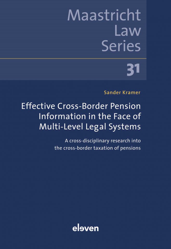 Effective Cross-Border Pension Information in the Face of Multi-Level Legal Systems • Effective Cross-Border Pension Information in the Face of Multi-Level Legal Systems