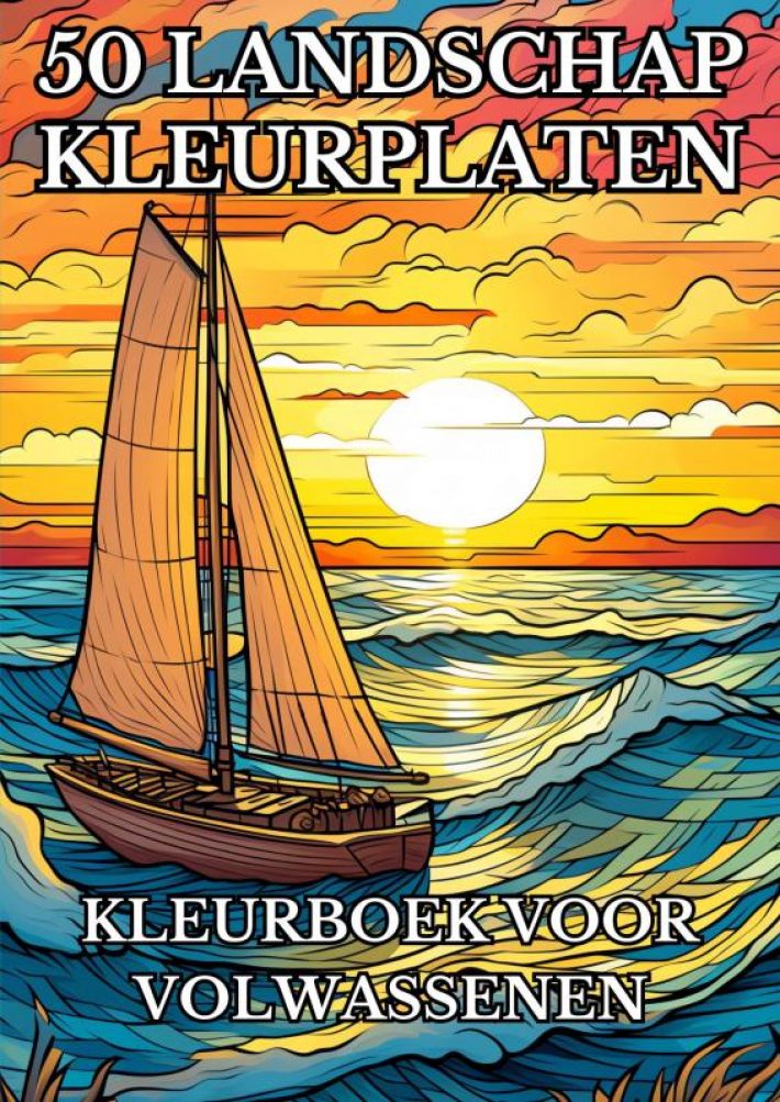 Landschap Kleurplaten - Kleurboek voor Volwassenen