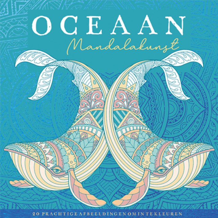 Oceaan mandalakunst Oceaan mandalakunst