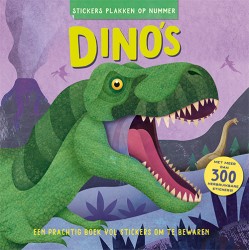 Stickers plakken op nummer - Dino's Stickers plakken op nummer - Dino's