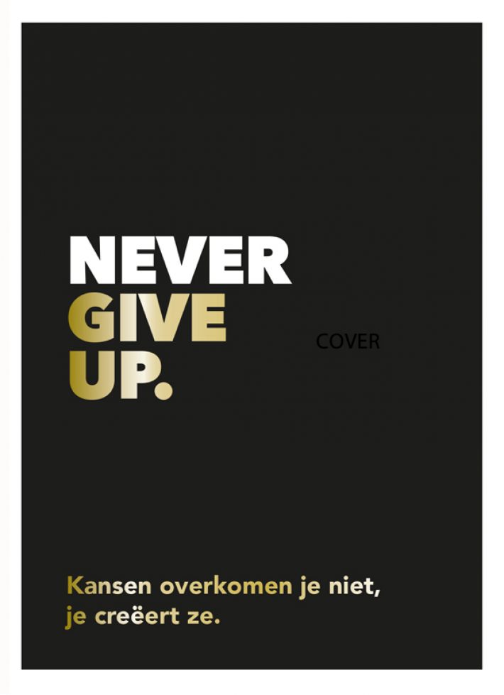 Never give up Never give up