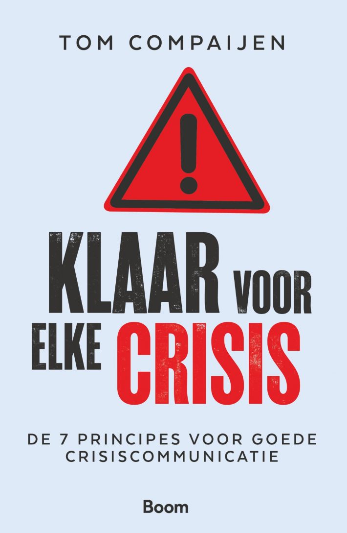 Klaar voor elke crisis • Klaar voor elke crisis • Klaar voor elke crisis