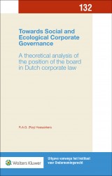 Towards Social and Ecological Corporate Governance &bullet; Towards Social and Ecological Corporate Governance