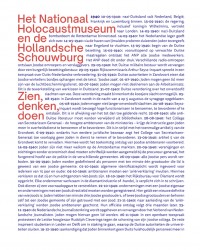Het Nationale Holocaustmuseum en de Hollandsche Schouwburg – Zien, Denken, Doen