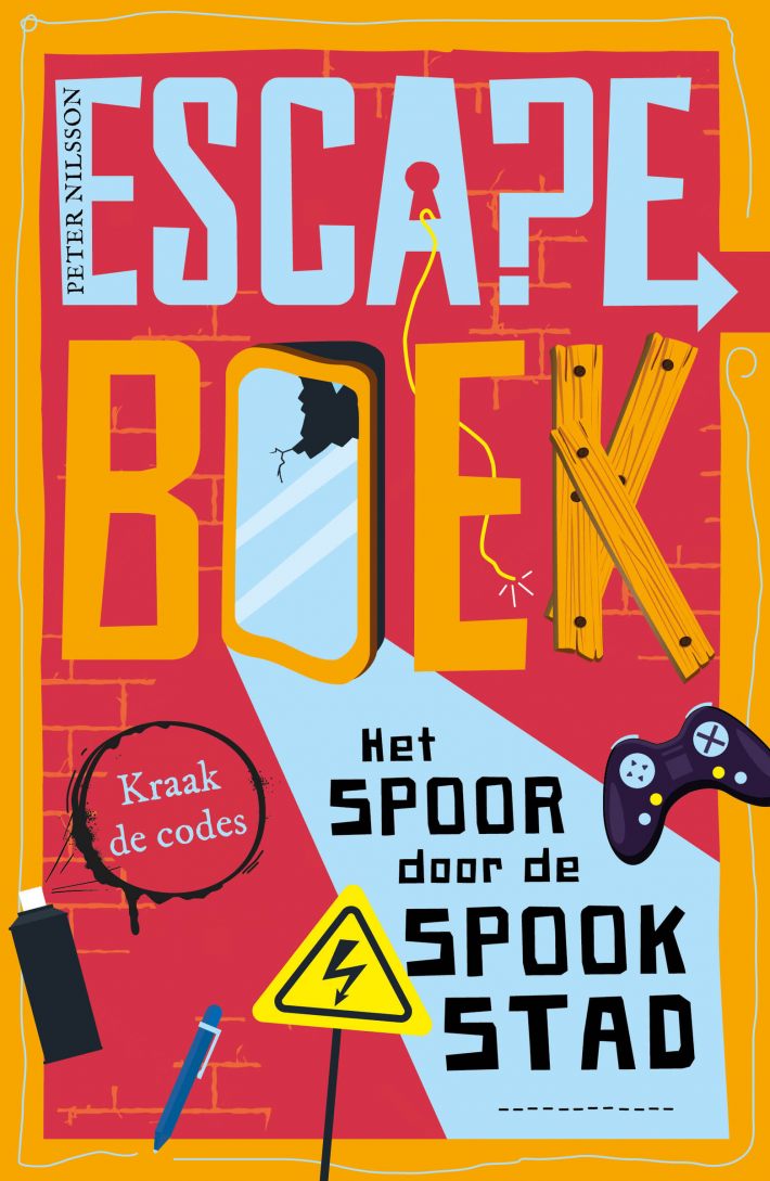 Escape Boek - Het spoor door de spookstad