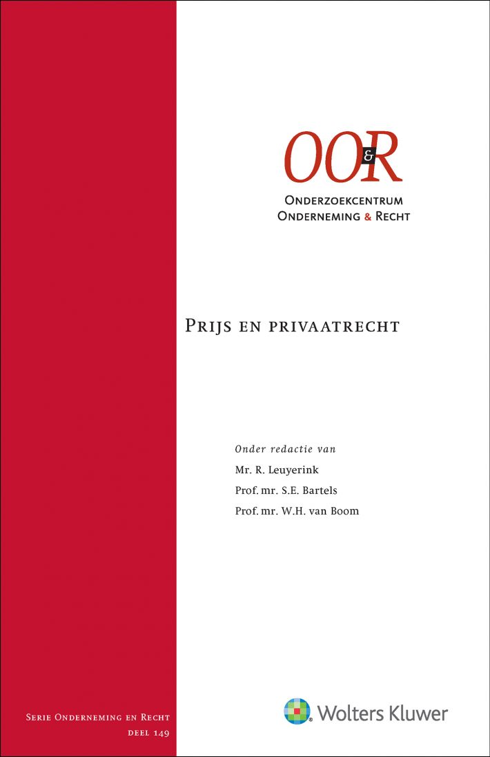 Prijs en privaatrecht • Prijs en privaatrecht