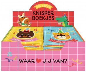 Display Knisperboekjes vol liefde - 2 x 5 exemplaren