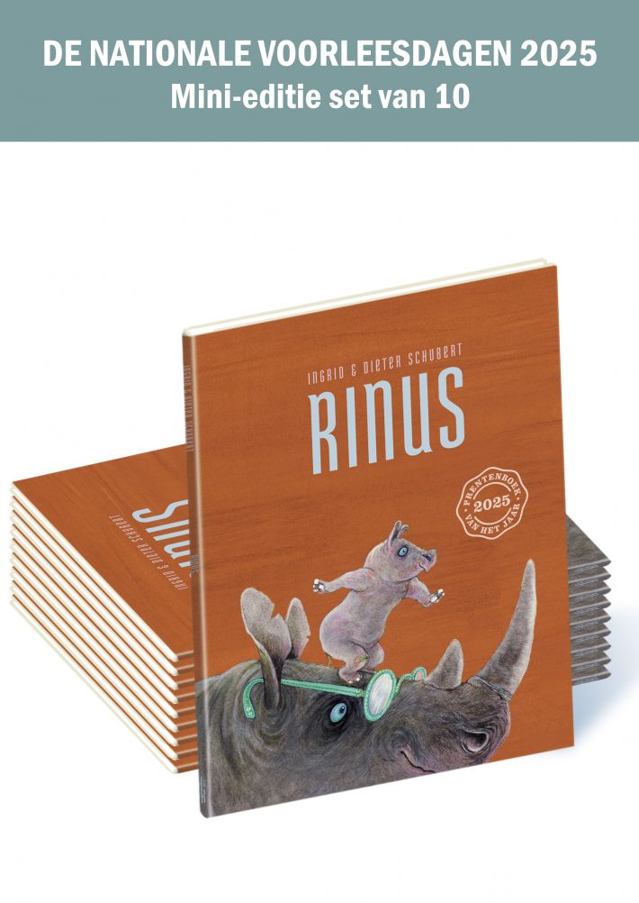 Rinus Mini-editie set van 10 ex. De Nationale Voorleesdagen 2025