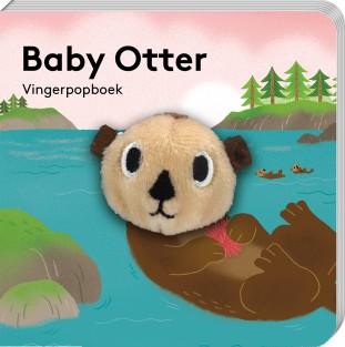 Vingerpopboekje Baby Otter