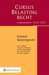 Cursus Belastingrecht Formeel Belastingrecht