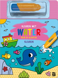 Kleuren met water voor de kleintjes: Kleuren