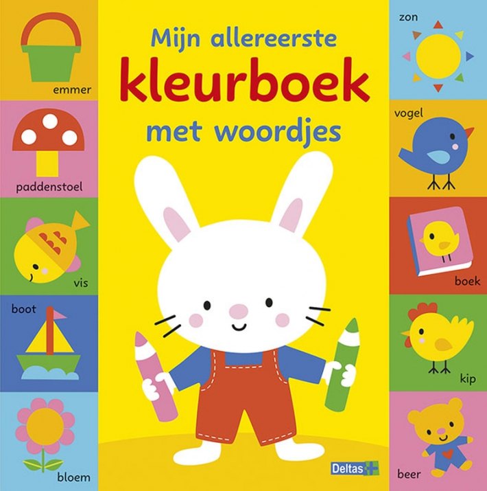 Mijn allereerste kleurboek met woordjes - Spelen en leren met Billi