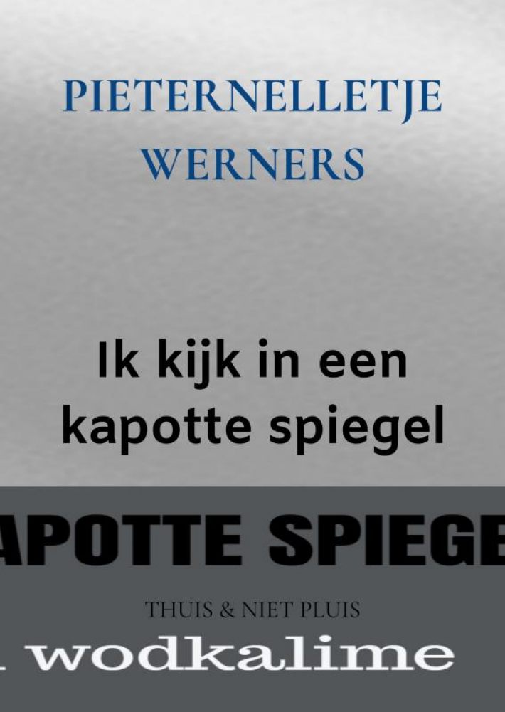 Ik kijk in een kapotte spiegel