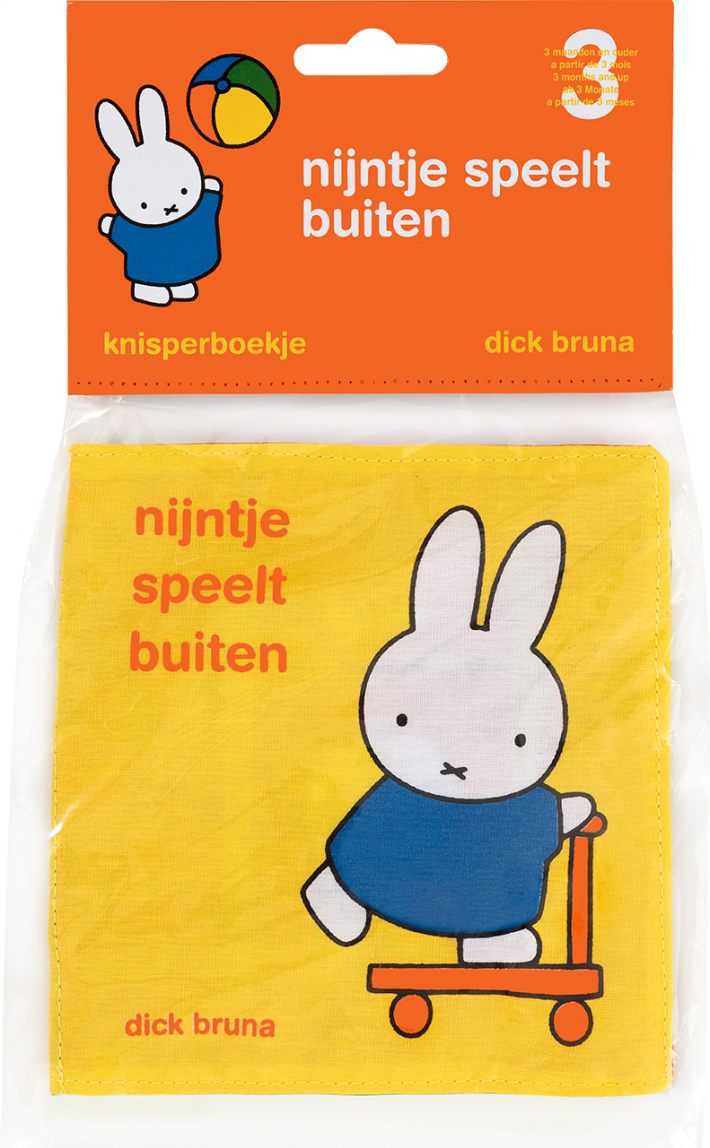 nijntje speelt buiten