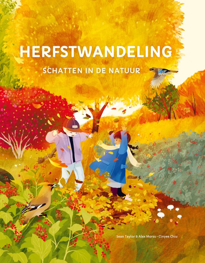 Herfstwandeling - schatten in de natuur