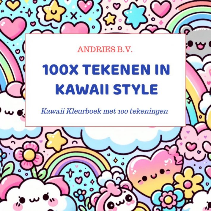 100x Tekenen in Kawaii Style