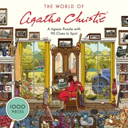 The World of Agatha Christie 1000-Piece Jigsaw: 1000-Piece Jigsaw with 90 Clues to Spot