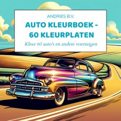 Auto Kleurboek - 60 Kleurplaten