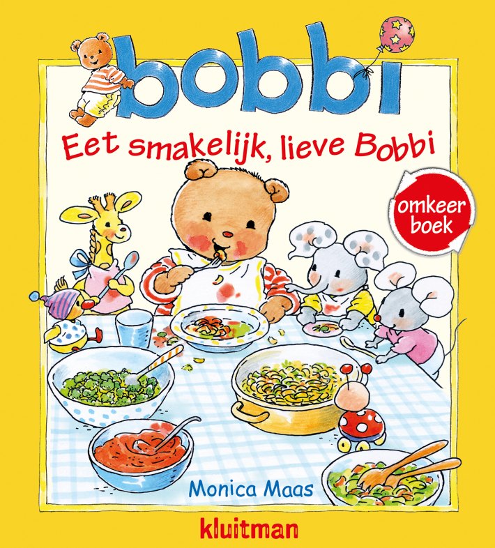 Bobbi Omkeerboek Eet smakelijk / Welterusten, lieve Bobbi
