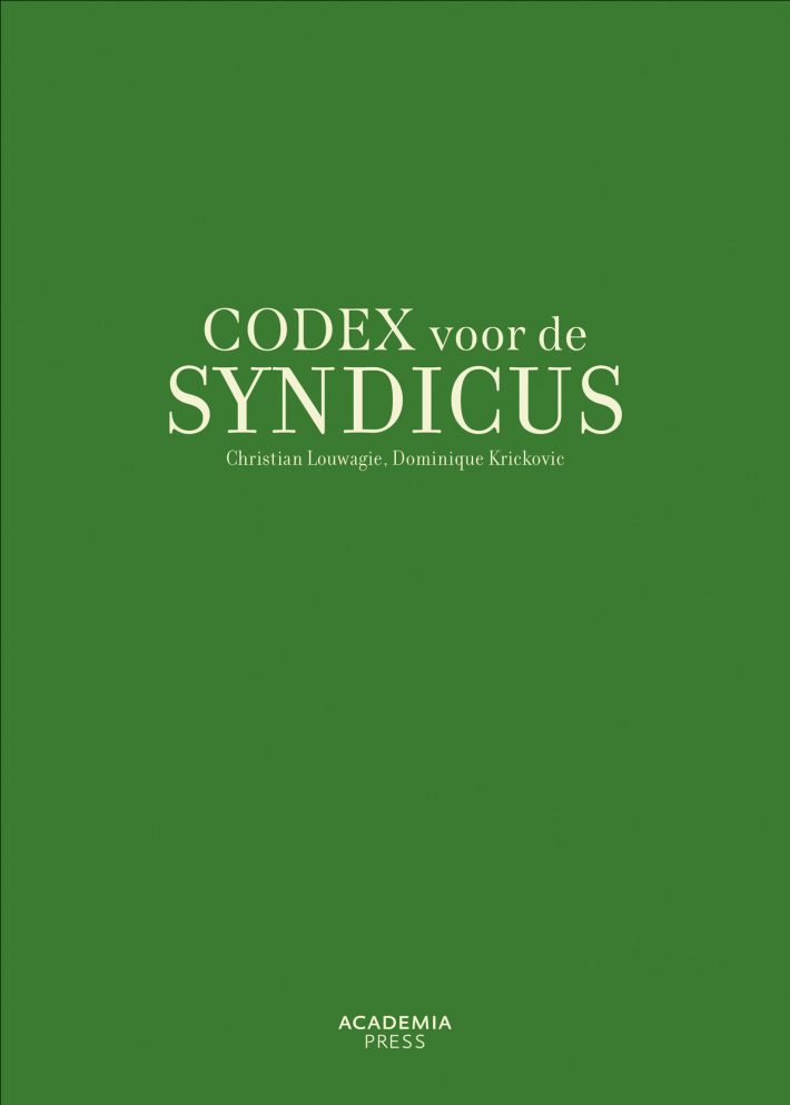 Codex voor de syndicus