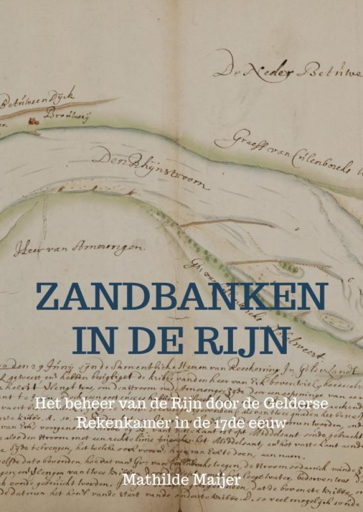 Zandbanken in de Rijn