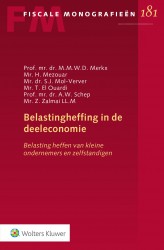 Belastingheffing in de deeleconomie &bullet; Belastingheffing in de deeleconomie