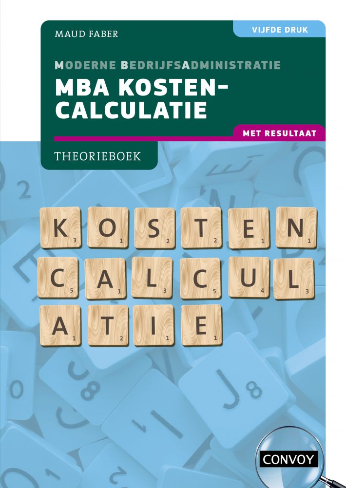 MBA Kostencalculatie met resultaat