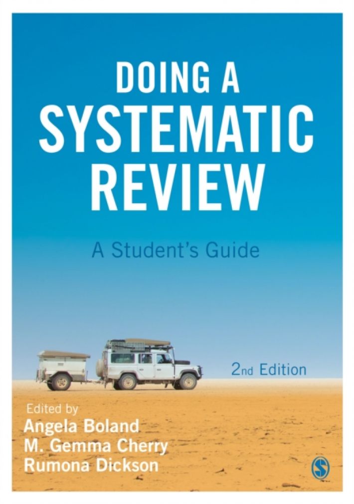 Doing a Systematic Review • Doing a Systematic Review